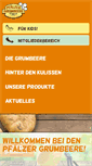 Mobile Screenshot of pfaelzer-grumbeere.de